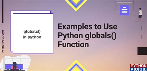 Image result for Global Function Python