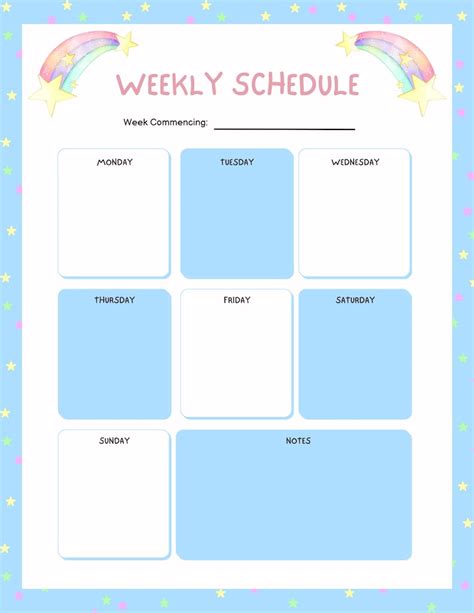 Image result for Weekly Homework Planner Kids