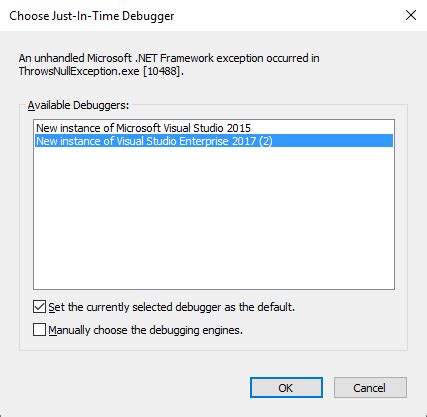 Image result for jitDebugging Enable