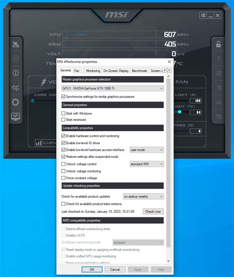 Image result for Afterburner Msi