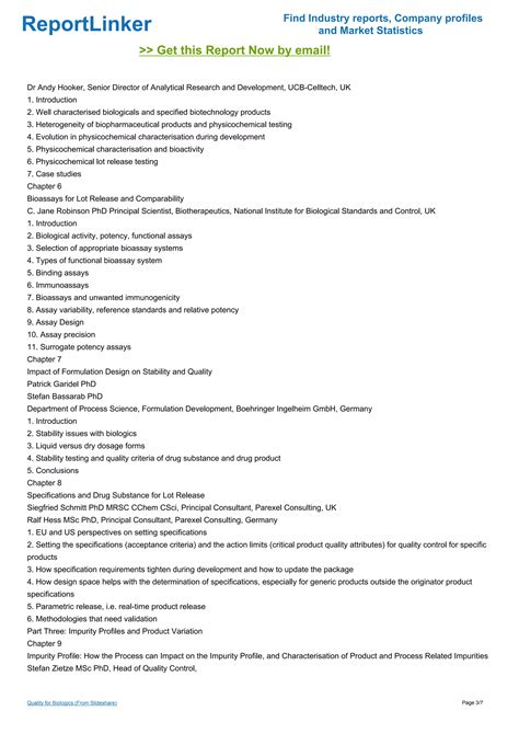 Quality Control Biologics に対する画像結果