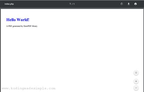 Image result for HTML to PDF PHP