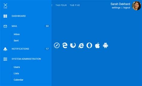 Image result for CSS Tile Menu