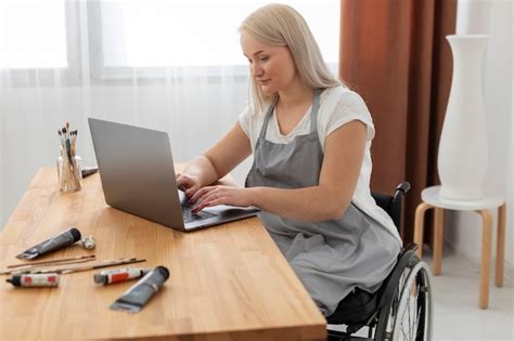 Image result for Handicapped Person without Hand Use a Computer