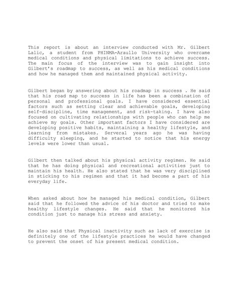 Afbeeldingsresultaten voor Narrative Report for Interview Sample