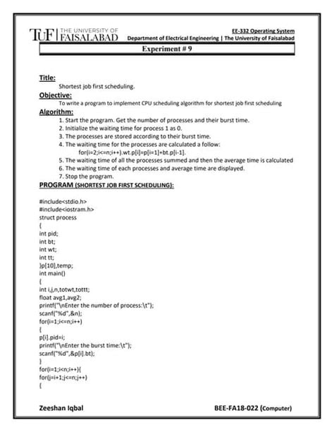 Image result for Shortest Job First Scheduling Java