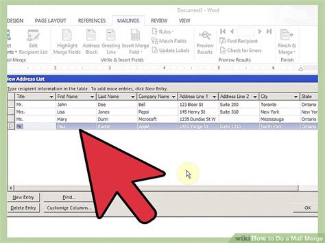 Image result for Mail Merge Steps