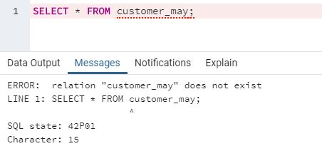 Toradh íomhá ar SQL DDL Example