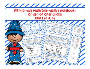 Image result for 5th Grade Math Notebook