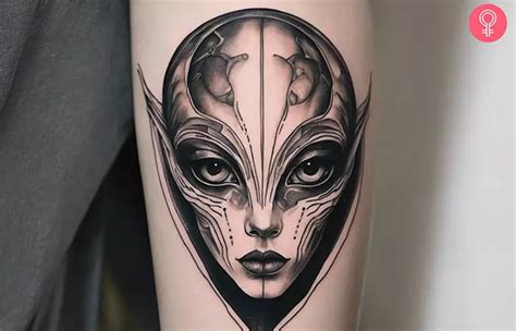 Image result for Alien Face Tattoo