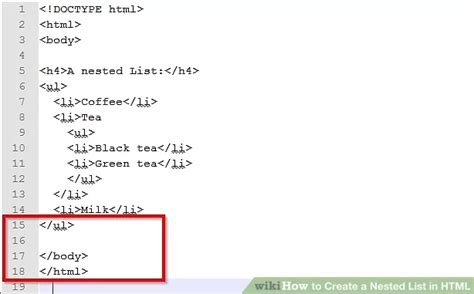 Image result for List N HTML
