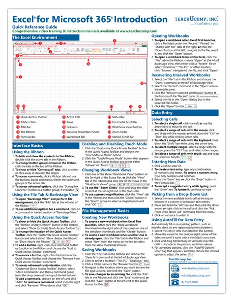 Microsoft Excel Quick Reference Guide に対する画像結果