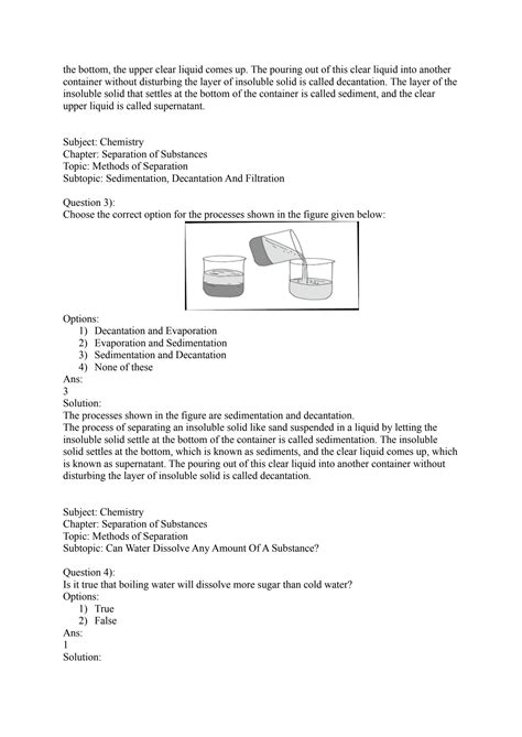 Image result for Sedimentation and Decantation Black and White Outline