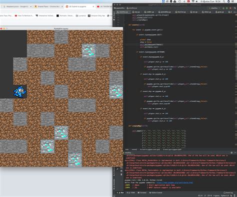 Pygame User Interface に対する画像結果