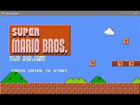 Image result for Super Mario Bros Python