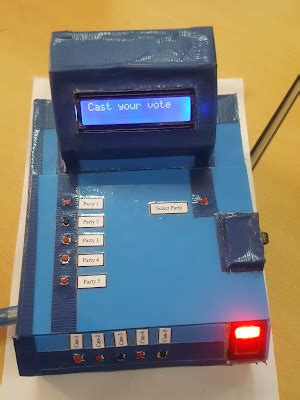 Toradh íomhá ar Fingerprint Voting System Project