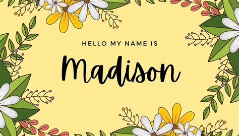 Image result for Design Name Tag Program
