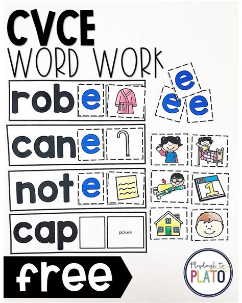 Image result for CVCe Word Task Box