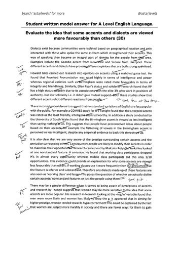 English Language a Level Transcript. Example માટે ઇમેજ પરિણામ