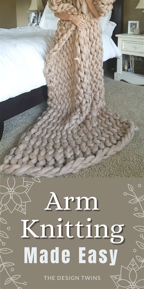 Image result for Easy Arm Knitting
