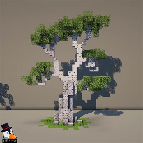 Afbeeldingsresultaten voor Minecraft Beautiful Tree