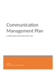 Image result for Communication Plan Matrix Example