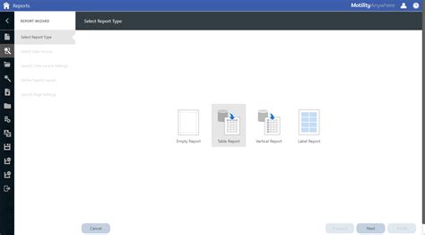 Image result for Modular Report Software Options Example