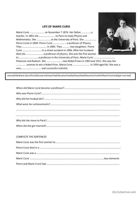 Image result for Past Simple Reading Comprehension Worksheet