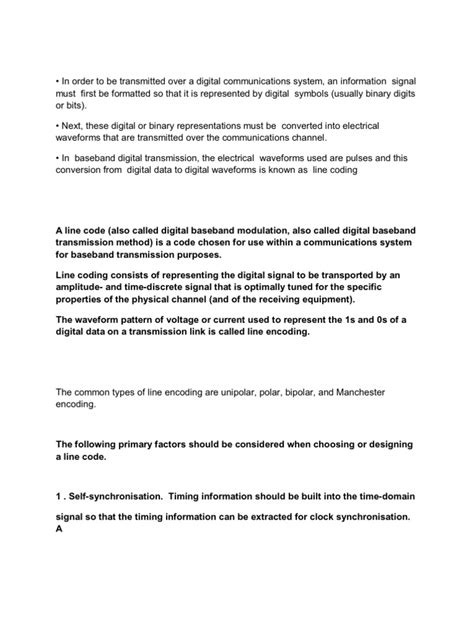 Line Encoding के लिए छवि परिणाम