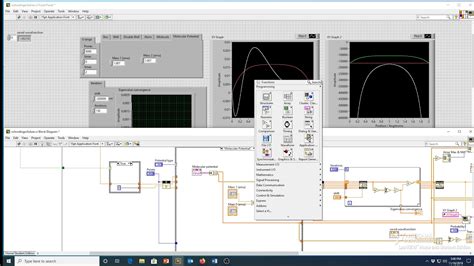 Toradh íomhá ar LabVIEW How Make Frequency Counter