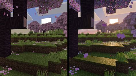 Afbeeldingsresultaten voor Minecraft Graphics Update Comparision