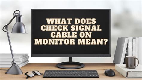 Image result for Check Signal Cable HP Monitor
