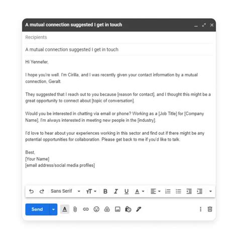 Image result for Sales Introduction Email Example