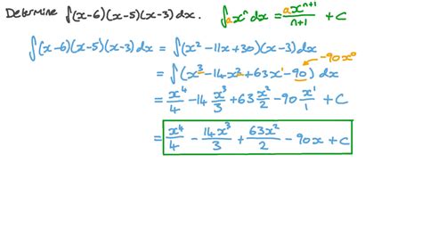 General Power Rule for Integration Worksheet に対する画像結果