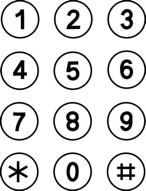 Numeric Keypad White Background に対する画像結果