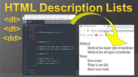 Image result for What Is Definition List in HTML