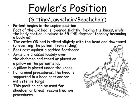 Image result for High Fowler's Position