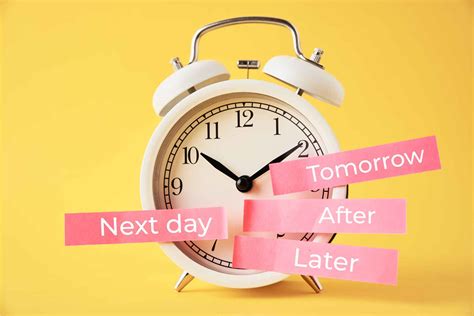 Image result for Procrastination Next Day Image