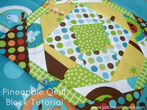 Image result for Tutorial for Pineapple Quilt Block