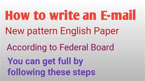 Image result for Image of Email Pattern FBISE