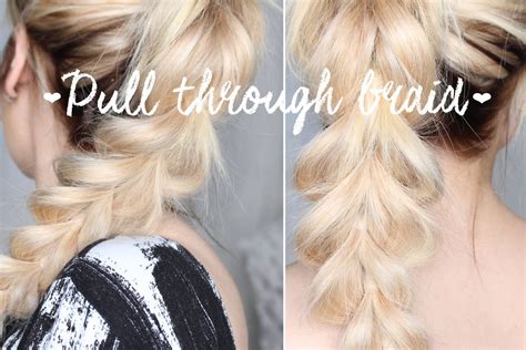 Image result for Pull through Braid Tutorial School
