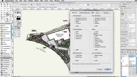 Image result for Vectorworks Select Multiple Objects