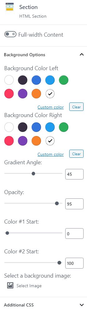 Image result for Colorblock Section in HTML