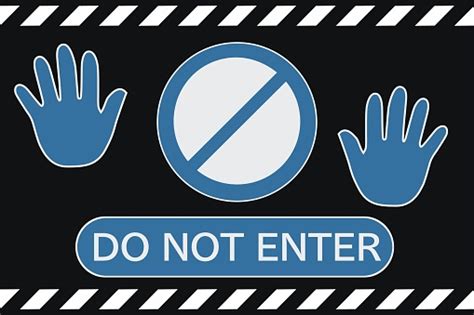 Image result for Do Not Enter Computer Background