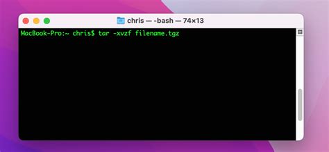 Image result for How to Open a Tgz File On Terminal