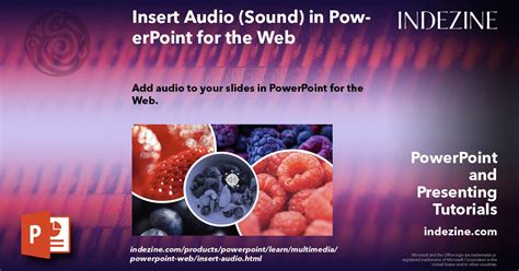 How to Insert Audio in PowerPoint に対する画像結果