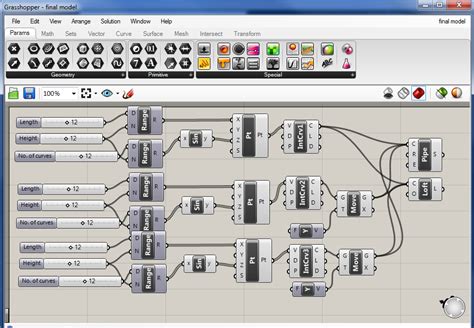 Overview Grasshopper Scripts に対する画像結果