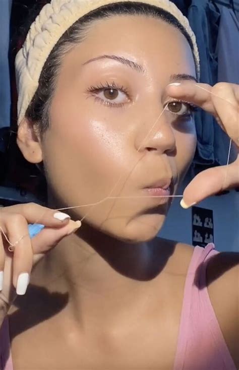 Threading Hair DIY に対する画像結果