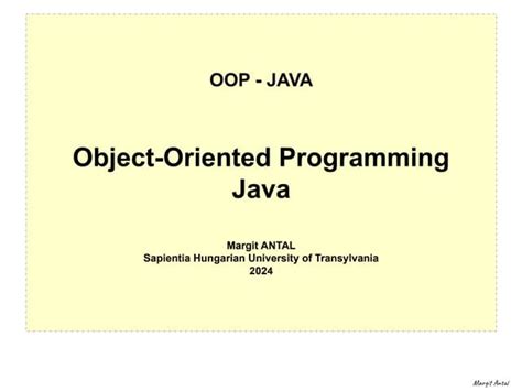 Image result for Object-Oriented Programming in Java PPT