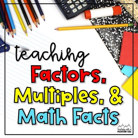 Bildergebnis für Factor Math Multiplication